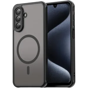 Coque arrière Phonesta AirFrost avec MagSafe pour Samsung Galaxy A17/A26 - Noir mat