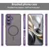 Coque arrière Phonesta AirFrost avec MagSafe pour Samsung Galaxy S25 FE - Violet mat 2