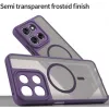 Coque arrière Phonesta AirFrost avec MagSafe pour Motorola Moto G56 - Violet mat 5