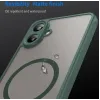 Coque arrière Phonesta AirFrost avec MagSafe pour Samsung Galaxy A07 4G - Vert mat 7