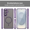 Coque arrière Phonesta AirFrost avec MagSafe pour Samsung Galaxy A36/A56 - Violet mat 3