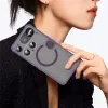 Coque arrière Phonesta AirFrost avec MagSafe pour Nothing Phone (3) - Violet mat 1