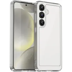 Coque arrière Phonesta Acrylic Hybrid pour Samsung Galaxy S25/S24 - Transparent