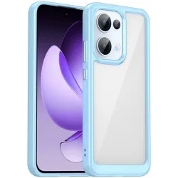 Coque arrière Phonesta Acrylic Hybrid pour Oppo Reno13 - Bleu