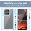 Coque arrière Phonesta Acrylic Hybrid pour Motorola Moto G17/G17 Power/G15/G15 Power - Bleu 2