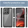 Coque arrière Phonesta Acrylic Hybrid pour Motorola Moto G17/G17 Power/G15/G15 Power - Noir 2