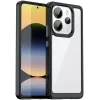 Coque arrière Phonesta Acrylic Hybrid pour Xiaomi Redmi Note 14 4G - Noir