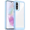 Coque arrière Phonesta Acrylic Hybrid pour Samsung Galaxy A36/A56 - Bleu