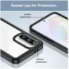 Coque arrière Phonesta Acrylic Hybrid pour Samsung Galaxy A36/A56 - Noir 4