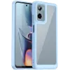 Coque arrière Phonesta Acrylic Hybrid pour Motorola Moto G05 / Moto E15 - Bleu