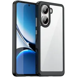 Coque arrière Phonesta Acrylic Hybrid pour Xiaomi Poco X7 Pro - Noir