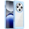Coque arrière Phonesta Acrylic Hybrid pour Oppo Find X8 Pro - Bleu