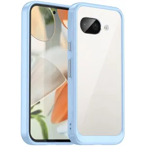 Coque arrière Phonesta Acrylic Hybrid pour Google Pixel 9a - Bleu