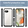 Coque arrière Phonesta Acrylic Hybrid pour Google Pixel 9a - Noir 8