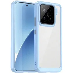 Coque arrière Phonesta Acrylic Hybrid pour Xiaomi 15 - Bleu