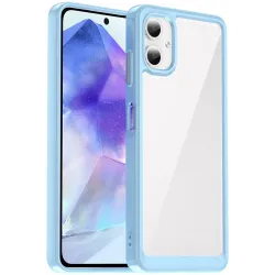 Coque arrière Phonesta Acrylic Hybrid pour Samsung Galaxy A06 4G - Bleu