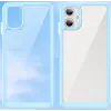 Coque arrière Phonesta Acrylic Hybrid pour Samsung Galaxy A06 4G - Bleu 8