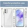 Coque arrière Phonesta Acrylic Hybrid pour Samsung Galaxy A06 4G - Transparent 2