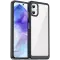 Coque arrière Phonesta Acrylic Hybrid pour Samsung Galaxy A06 4G - Noir