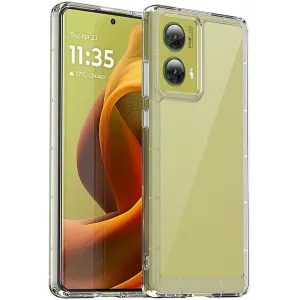 Coque arrière Phonesta Acrylic Hybrid pour Motorola Moto G85 - Transparent