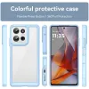 Coque arrière Phonesta Acrylic Hybrid pour Motorola Moto G75 - Bleu 2