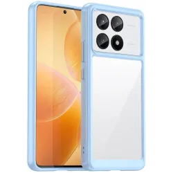 Coque arrière Phonesta Acrylic Hybrid pour Xiaomi Poco X6 Pro - Bleu