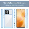 Coque arrière Phonesta Acrylic Hybrid pour Xiaomi Poco X6 Pro - Bleu 8