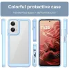 Coque arrière Phonesta Acrylic Hybrid pour Motorola Moto G35 - Bleu 1