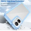 Coque arrière Phonesta Acrylic Hybrid pour Motorola Moto G35 - Bleu 2