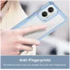 Coque arrière Phonesta Acrylic Hybrid pour Motorola Moto G35 - Bleu 4