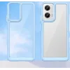 Coque arrière Phonesta Acrylic Hybrid pour Motorola Moto G35 - Bleu 7