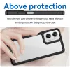Coque arrière Phonesta Acrylic Hybrid pour Motorola Moto G35 - Noir 3