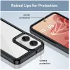Coque arrière Phonesta Acrylic Hybrid pour Motorola Moto G35 - Noir 5