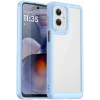 Coque arrière Phonesta Acrylic Hybrid pour Motorola Moto G55 - Bleu