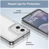Coque arrière Phonesta Acrylic Hybrid pour Motorola Moto G55 - Transparent 5