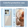 Coque arrière Phonesta Acrylic Hybrid pour Motorola Edge 50 Ultra - Bleu 2
