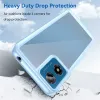 Coque arrière Phonesta Acrylic Hybrid pour Motorola Moto G04 / G04s / G24 / G24 Power / E14 - Bleu 3