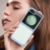 Coque arrière Phonesta Acrylic Hybrid pour Samsung Galaxy Z Flip 7 FE / Z Flip 6 - Bleu 7