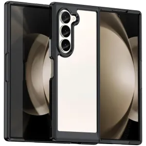 Coque arrière Phonesta Acrylic Hybrid pour Samsung Galaxy Z Fold 6 - Noir