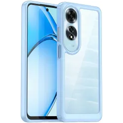 Coque arrière Phonesta Acrylic Hybrid pour Oppo A60 4G - Bleu
