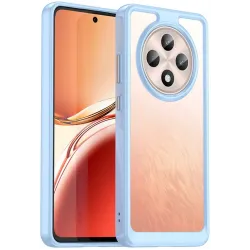 Coque arrière Phonesta Acrylic Hybrid pour Oppo Reno12 F/Reno12 FS - Bleu
