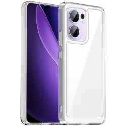 Coque arrière Phonesta Acrylic Hybrid pour Oppo Reno13 F 4G/5G / Reno13 FS 5G - Transparent
