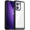 Coque arrière Phonesta Acrylic Hybrid pour Oppo Reno13 F 4G/5G / Reno13 FS 5G - Noir