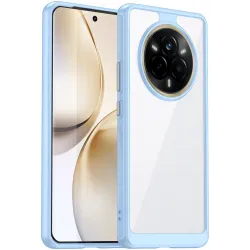 Coque arrière Phonesta Acrylic Hybrid pour Realme 14 Pro - Bleu
