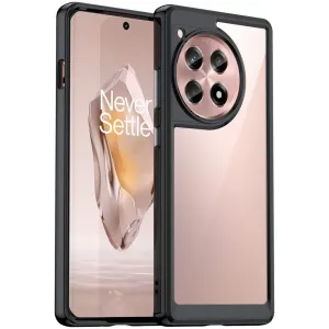 Coque arrière Phonesta Acrylic Hybrid pour OnePlus 12R - Noir