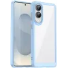 Coque arrière Phonesta Acrylic Hybrid pour Samsung Galaxy S25 Edge - Bleu 0