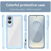 Coque arrière Phonesta Acrylic Hybrid pour Samsung Galaxy S25 Edge - Bleu 2