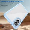 Coque arrière Phonesta Acrylic Hybrid pour Samsung Galaxy S25 Edge - Bleu 3