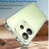 Coque arrière Phonesta Acrylic Hybrid pour Xiaomi Redmi Note 14 4G 164.8mm - Transparent 2