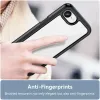 Coque arrière Phonesta Acrylic Hybrid pour Apple iPhone 17e/16e - Noir 5